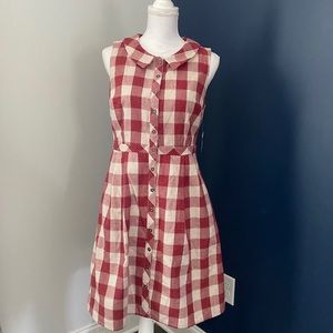 Red Plaid ModCloth Dress